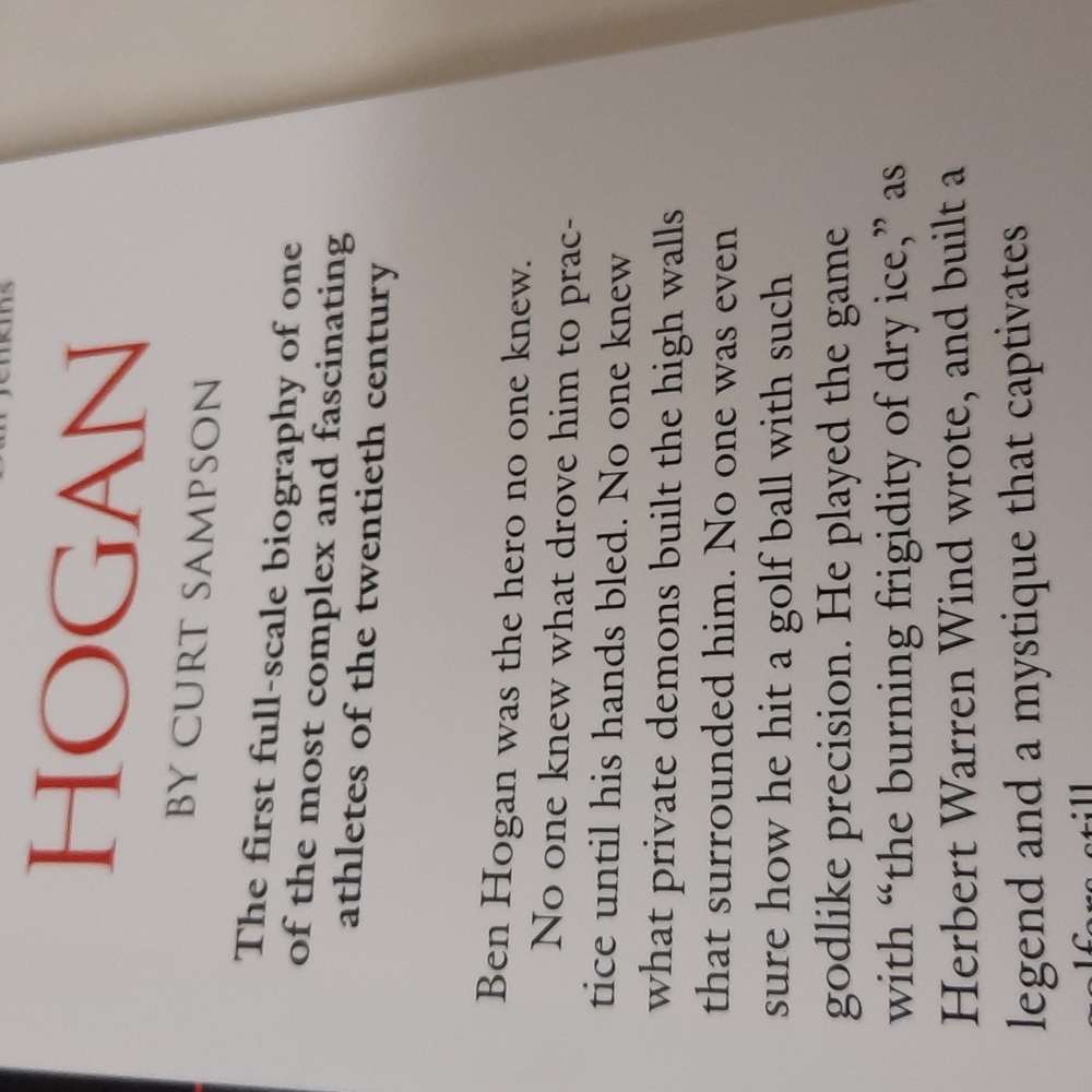 HOGAN - A Great Golfers Autibiography - Picture 2 of 4